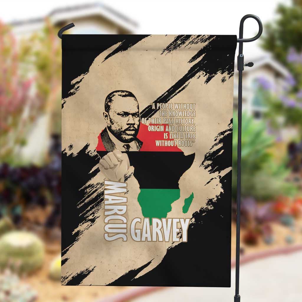 Marcus Garvey Day Garden Flag UNIA Flag Mix African Map LT14