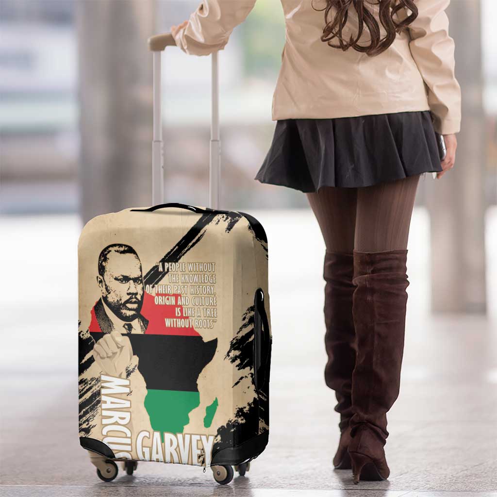 Marcus Garvey Day Luggage Cover UNIA Flag Mix African Map LT14