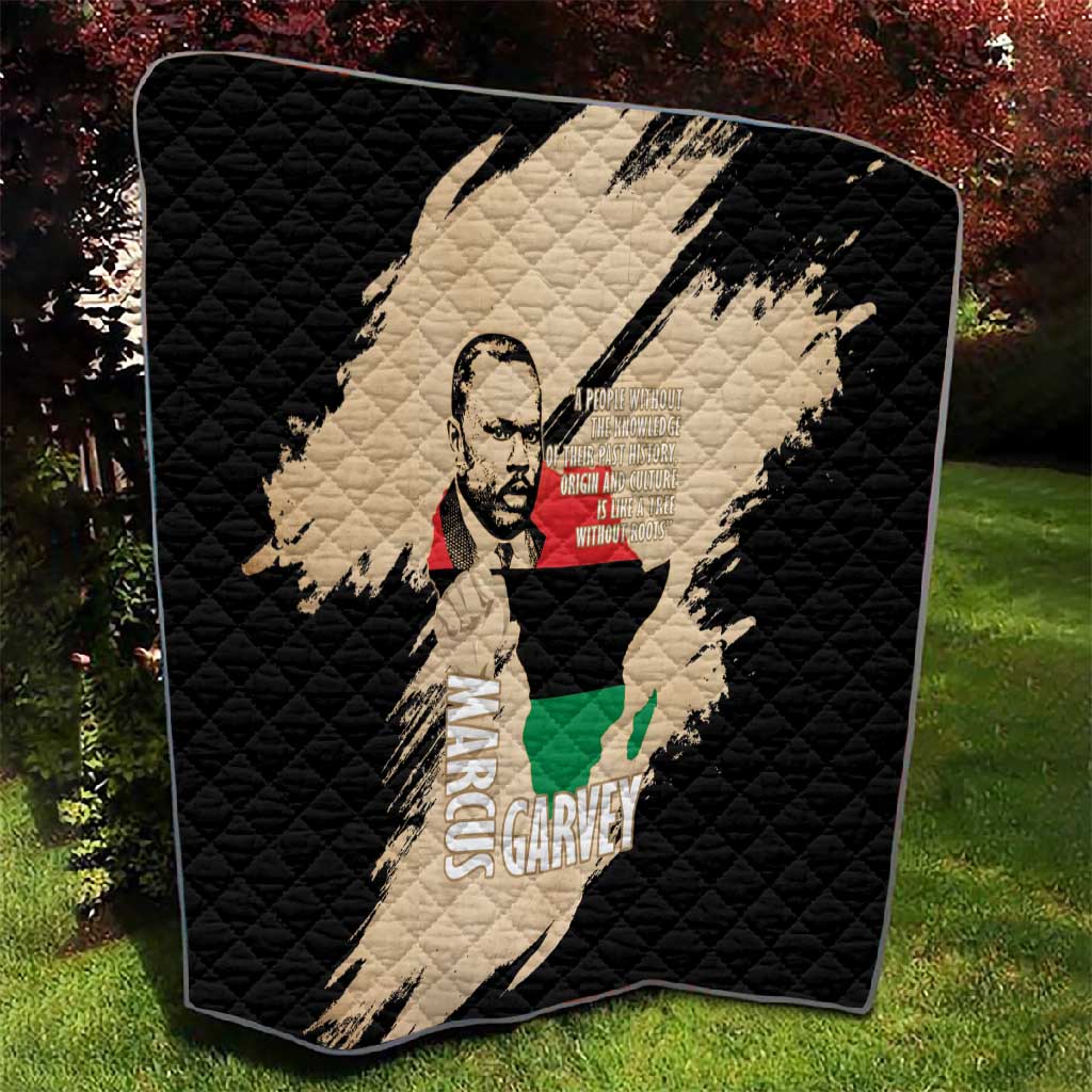 Marcus Garvey Day Quilt UNIA Flag Mix African Map LT14