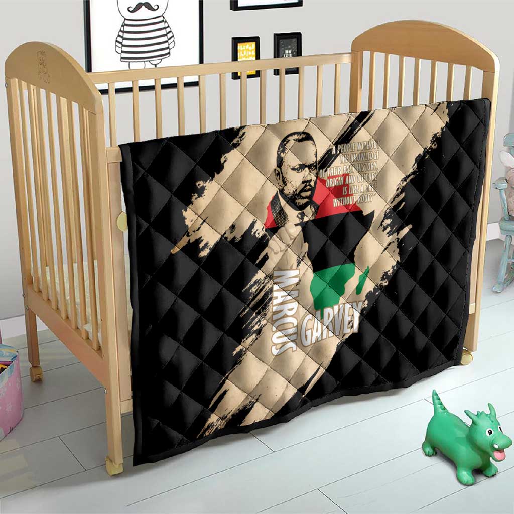 Marcus Garvey Day Quilt UNIA Flag Mix African Map LT14
