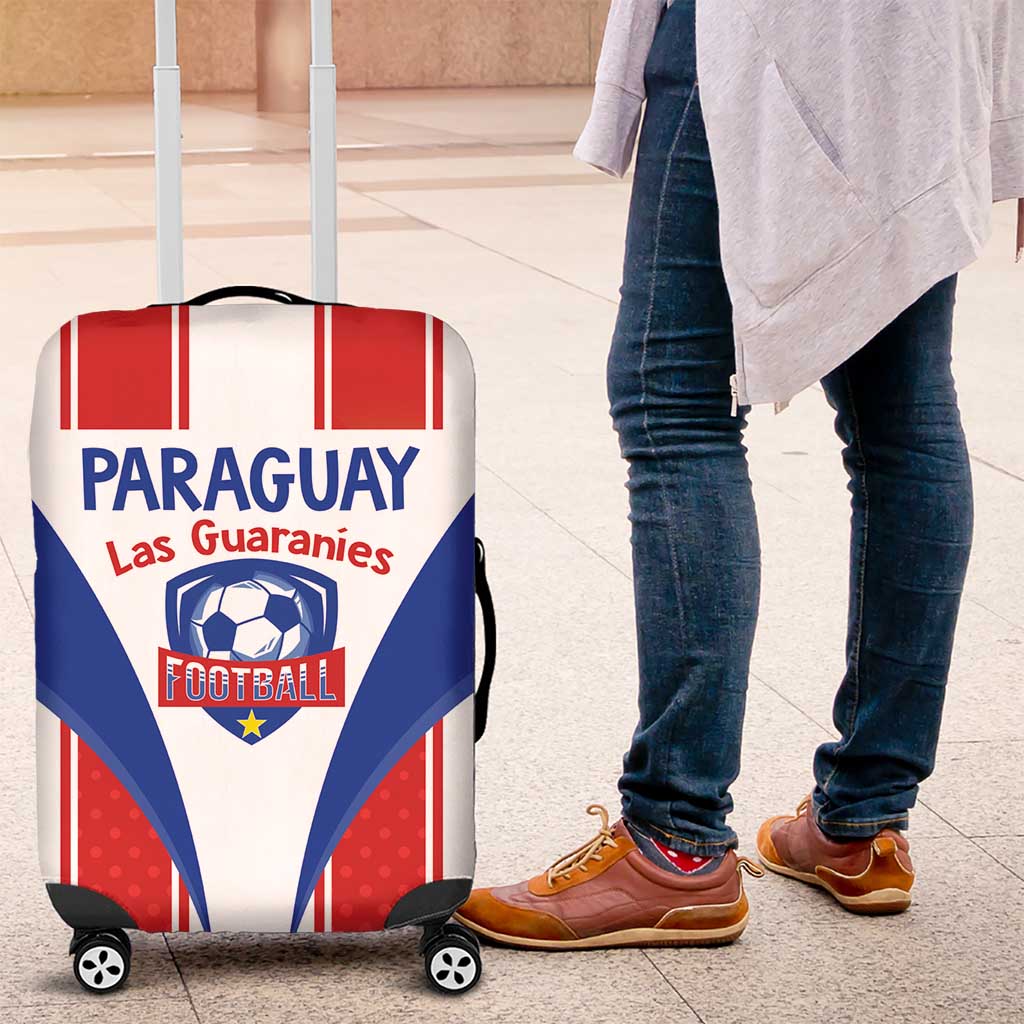 Paraguay Football Luggage Cover Come On Las Guaranies LT14