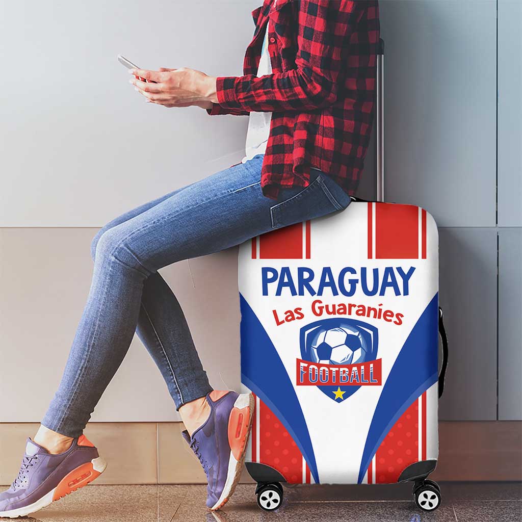 Paraguay Football Luggage Cover Come On Las Guaranies LT14