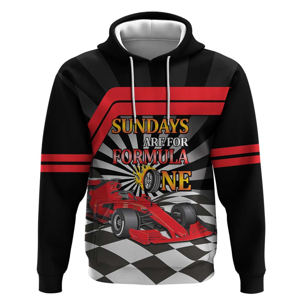 Sundays Are For Formula Racing Hoodie LT14