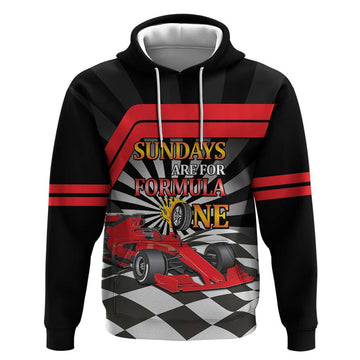 Sundays Are For Formula Racing Hoodie LT14