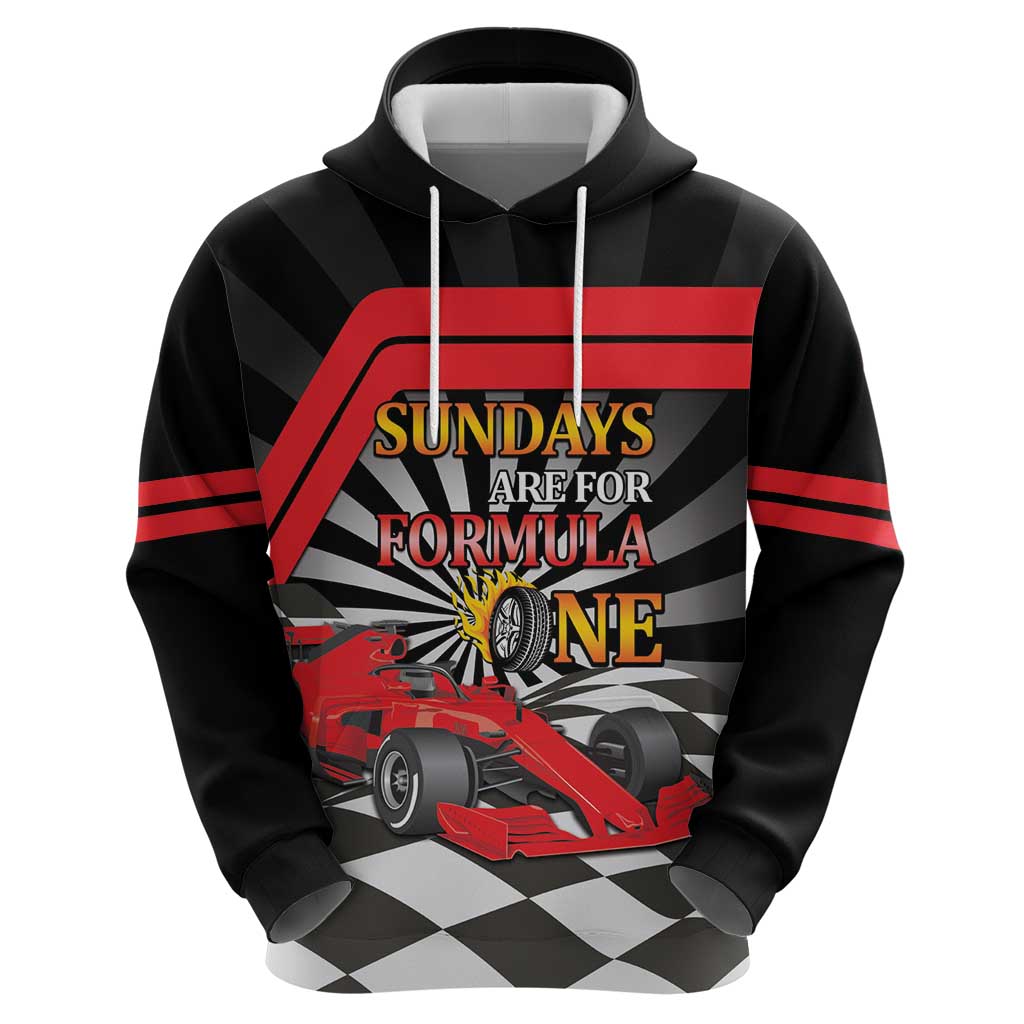 Sundays Are For Formula Racing Hoodie LT14
