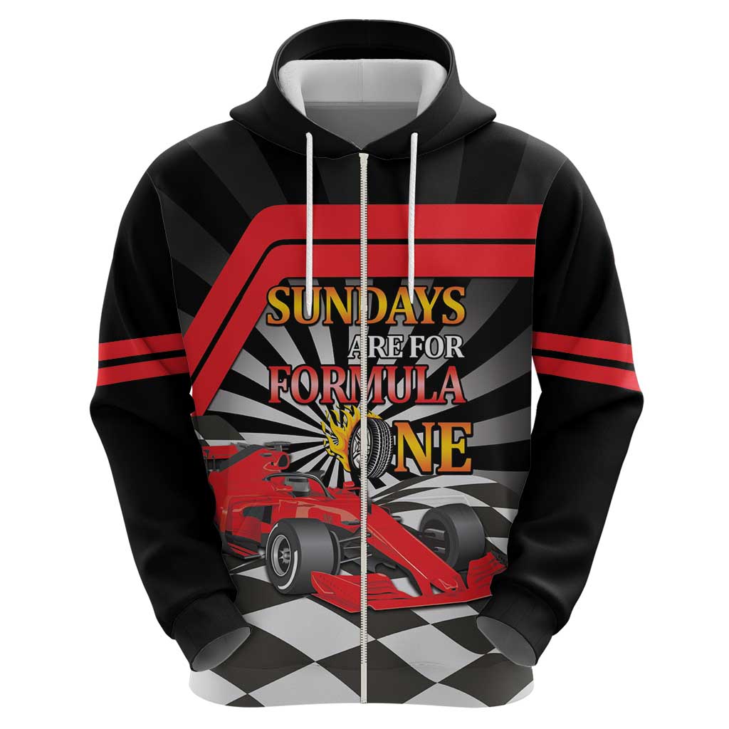 Sundays Are For Formula Racing Hoodie LT14
