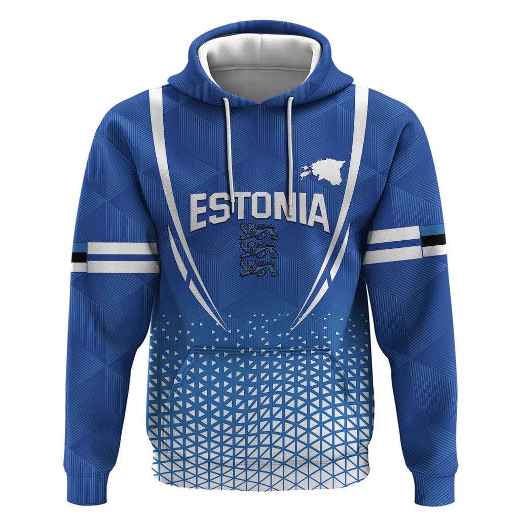 Custom Estonia Football Hoodie Come One Kalevipojad LT14