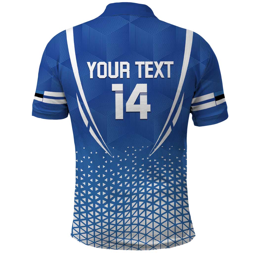 Custom Estonia Football Polo Shirt Come One Kalevipojad LT14