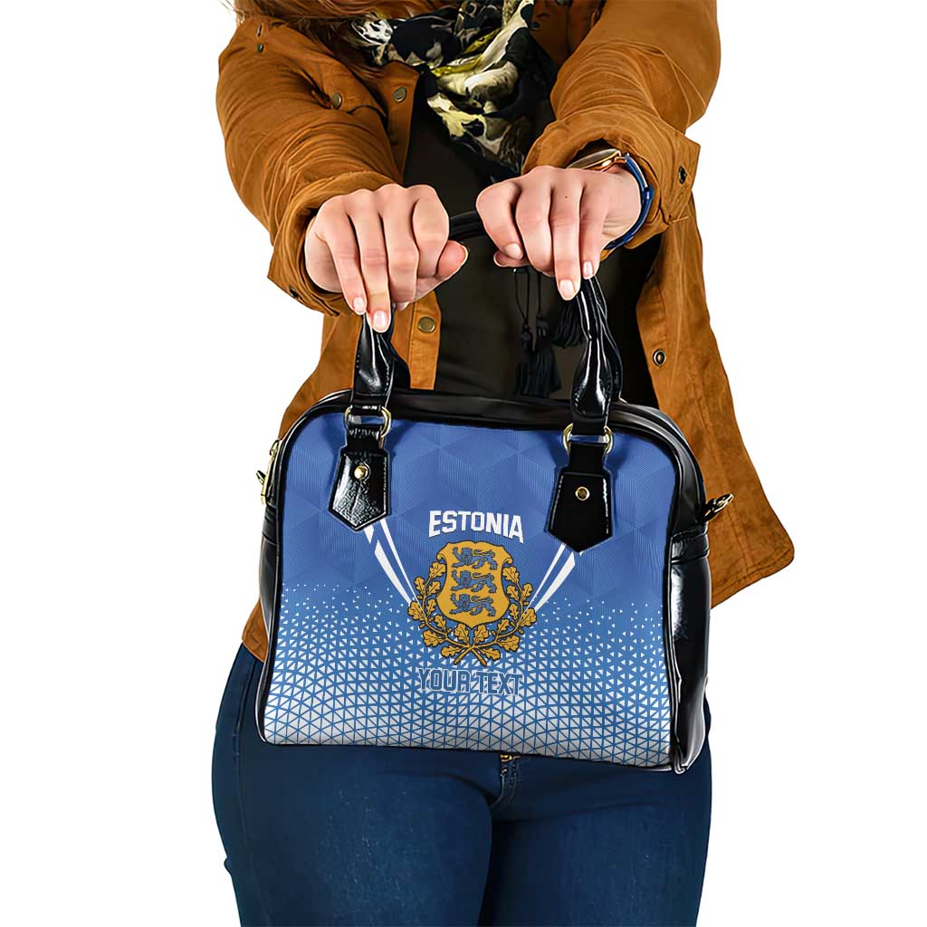 Custom Estonia Football Shoulder Handbag Come One Kalevipojad LT14