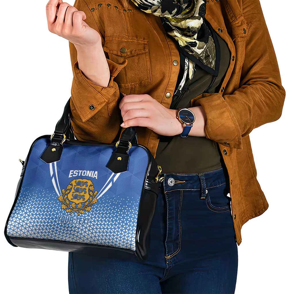Custom Estonia Football Shoulder Handbag Come One Kalevipojad LT14