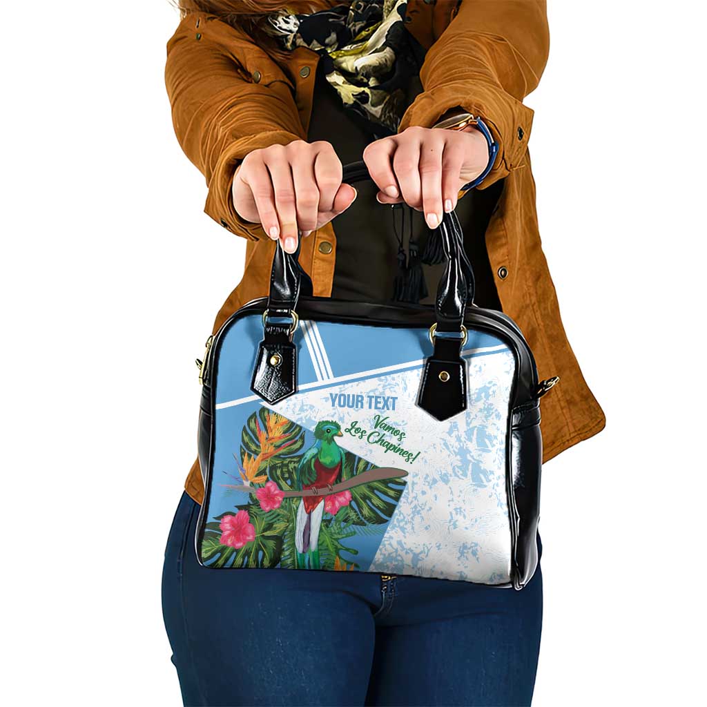 Custom Guatemala Football Shoulder Handbag Vamos Los Chapines! LT14