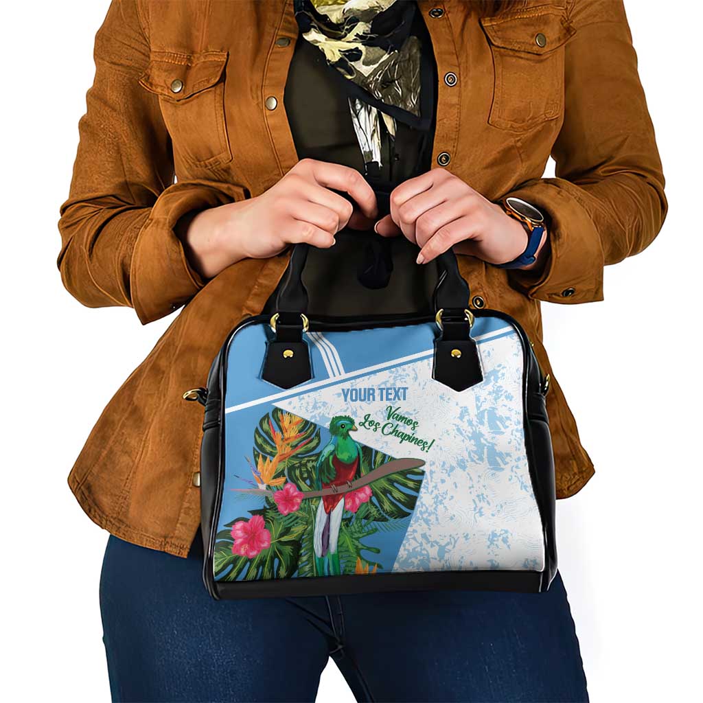 Custom Guatemala Football Shoulder Handbag Vamos Los Chapines! LT14