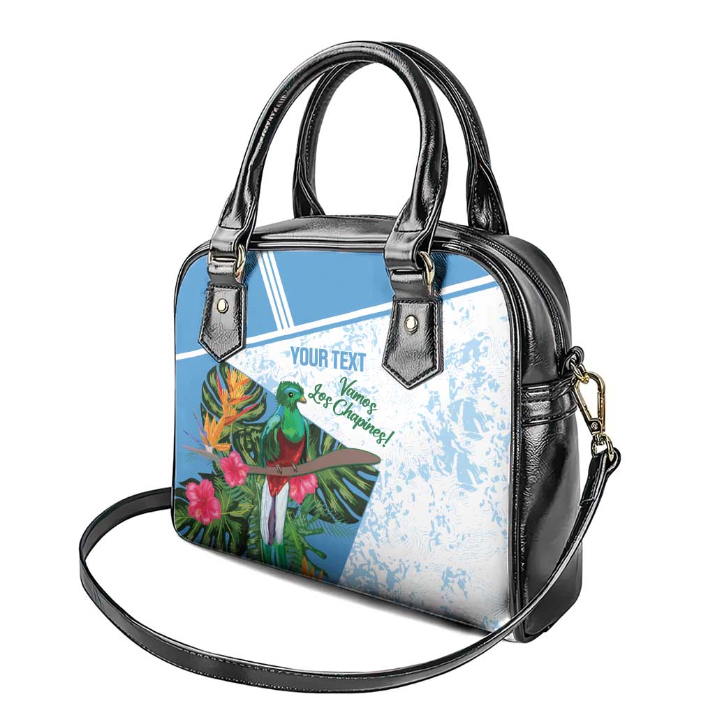Custom Guatemala Football Shoulder Handbag Vamos Los Chapines! LT14