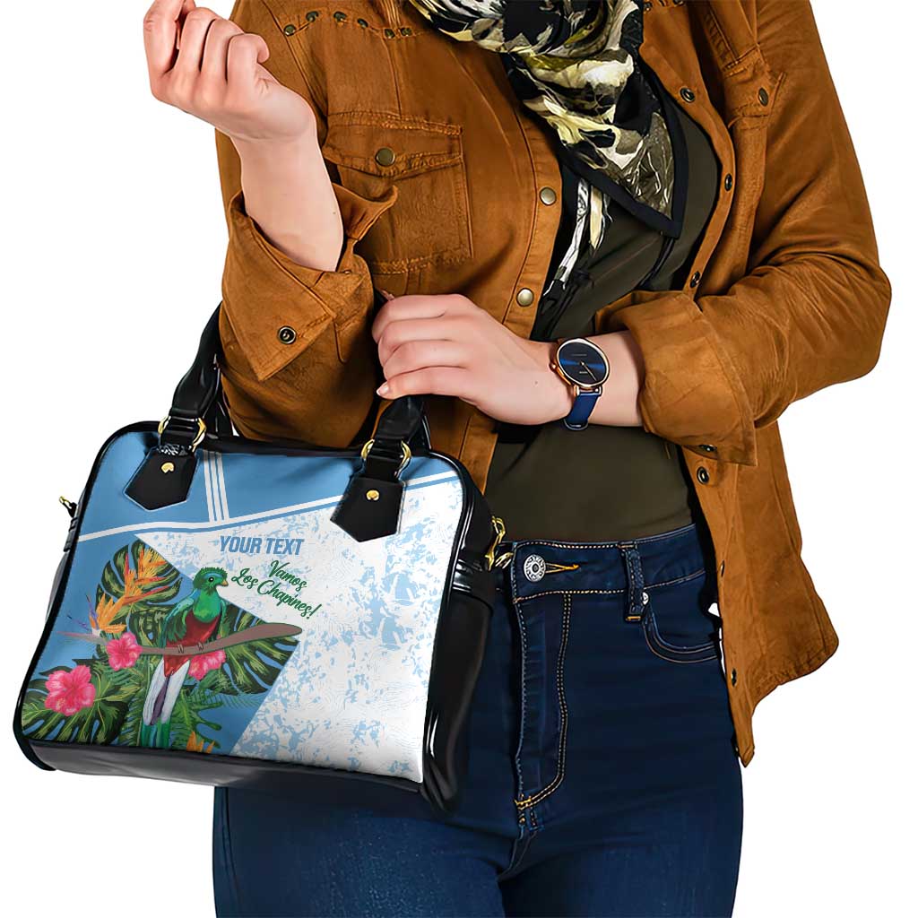 Custom Guatemala Football Shoulder Handbag Vamos Los Chapines! LT14