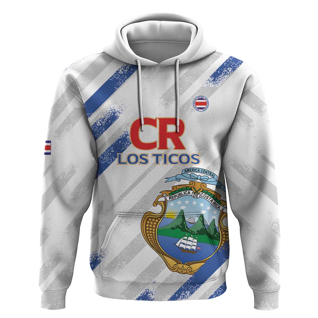 Custom Costa Rica Football Hoodie Go Champions Los Ticos LT14