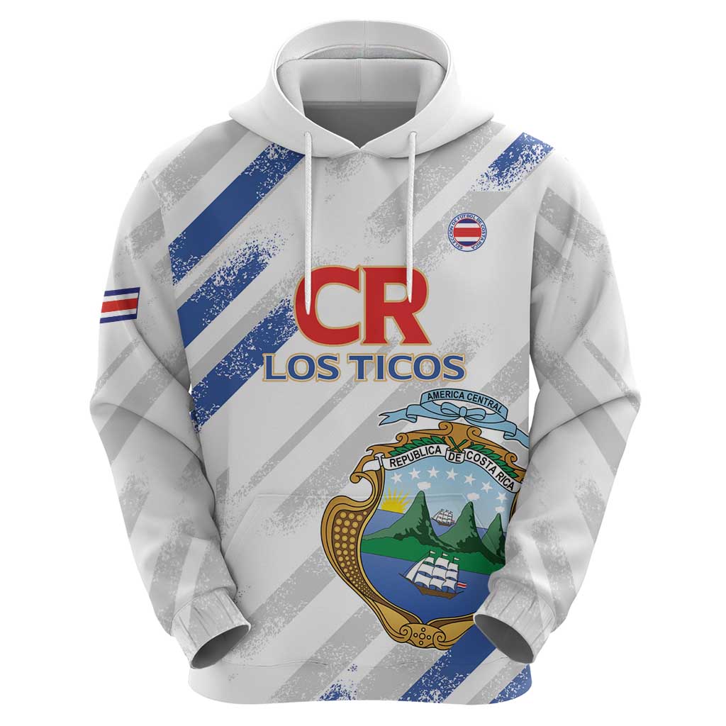 Custom Costa Rica Football Hoodie Go Champions Los Ticos LT14