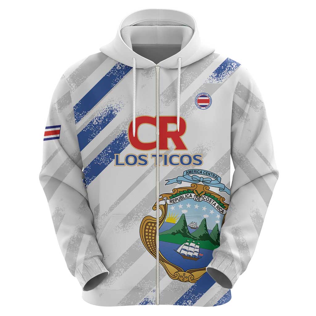 Custom Costa Rica Football Hoodie Go Champions Los Ticos LT14