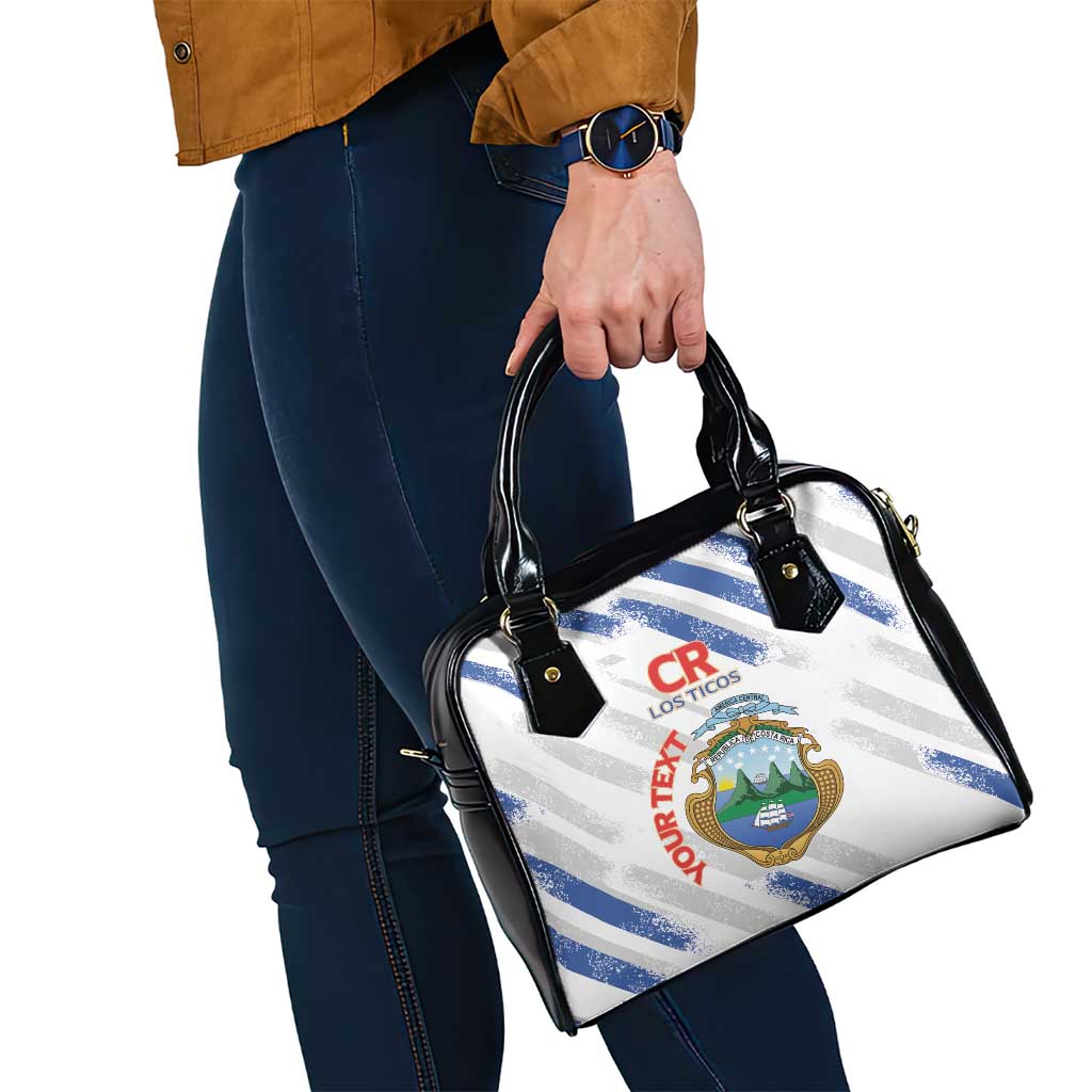 Custom Costa Rica Football Shoulder Handbag Go Champions Los Ticos LT14