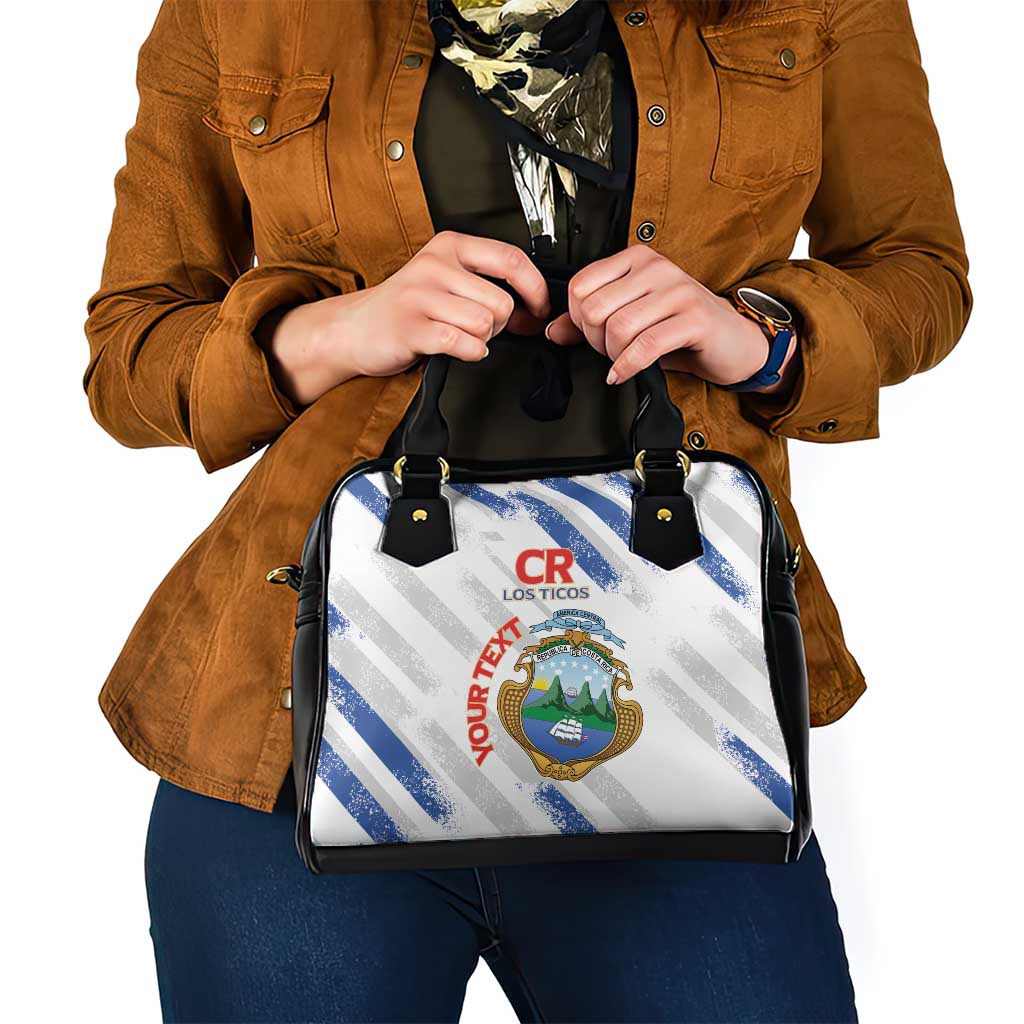 Custom Costa Rica Football Shoulder Handbag Go Champions Los Ticos LT14