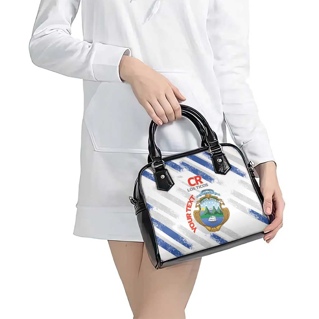 Custom Costa Rica Football Shoulder Handbag Go Champions Los Ticos LT14