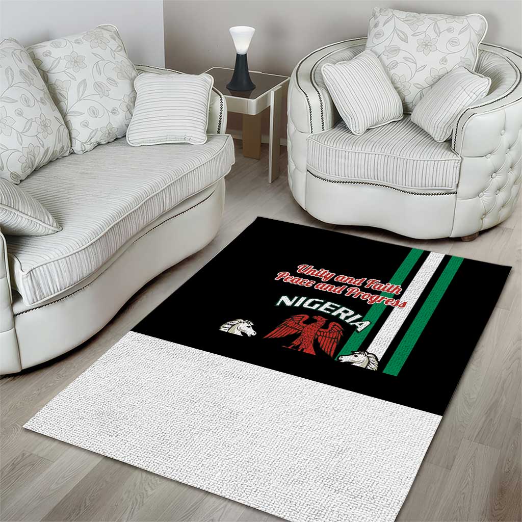 Nigeria Area Rug Nigeria Coat Of Arms Simple Style LT14