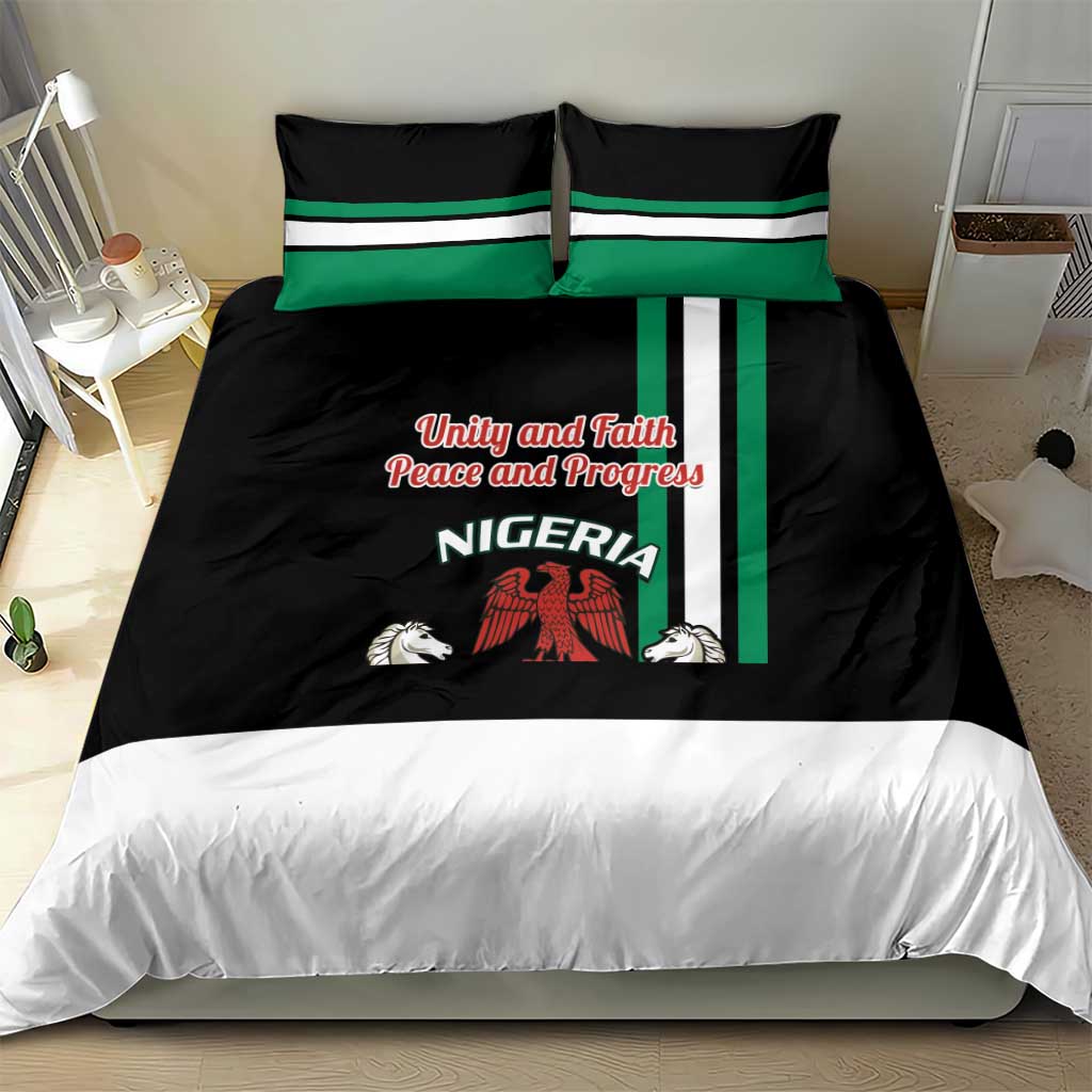 Nigeria Bedding Set Nigeria Coat Of Arms Simple Style LT14
