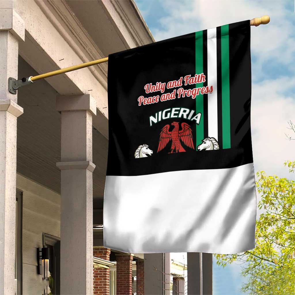 Nigeria Garden Flag Nigeria Coat Of Arms Simple Style LT14
