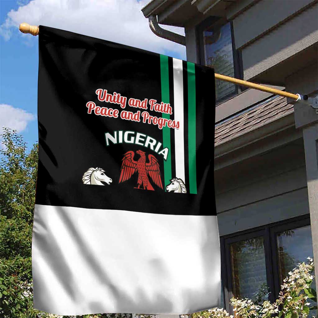 Nigeria Garden Flag Nigeria Coat Of Arms Simple Style LT14