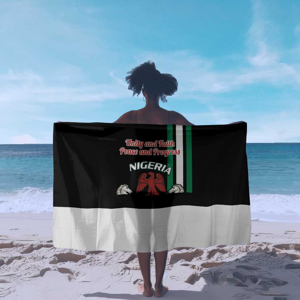 Nigeria Sarong Nigeria Coat Of Arms Simple Style LT14