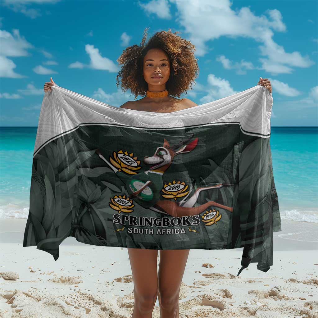 South Africa Rugby Sarong Springboks 4th Champions World Cup Proud Bokke LT14