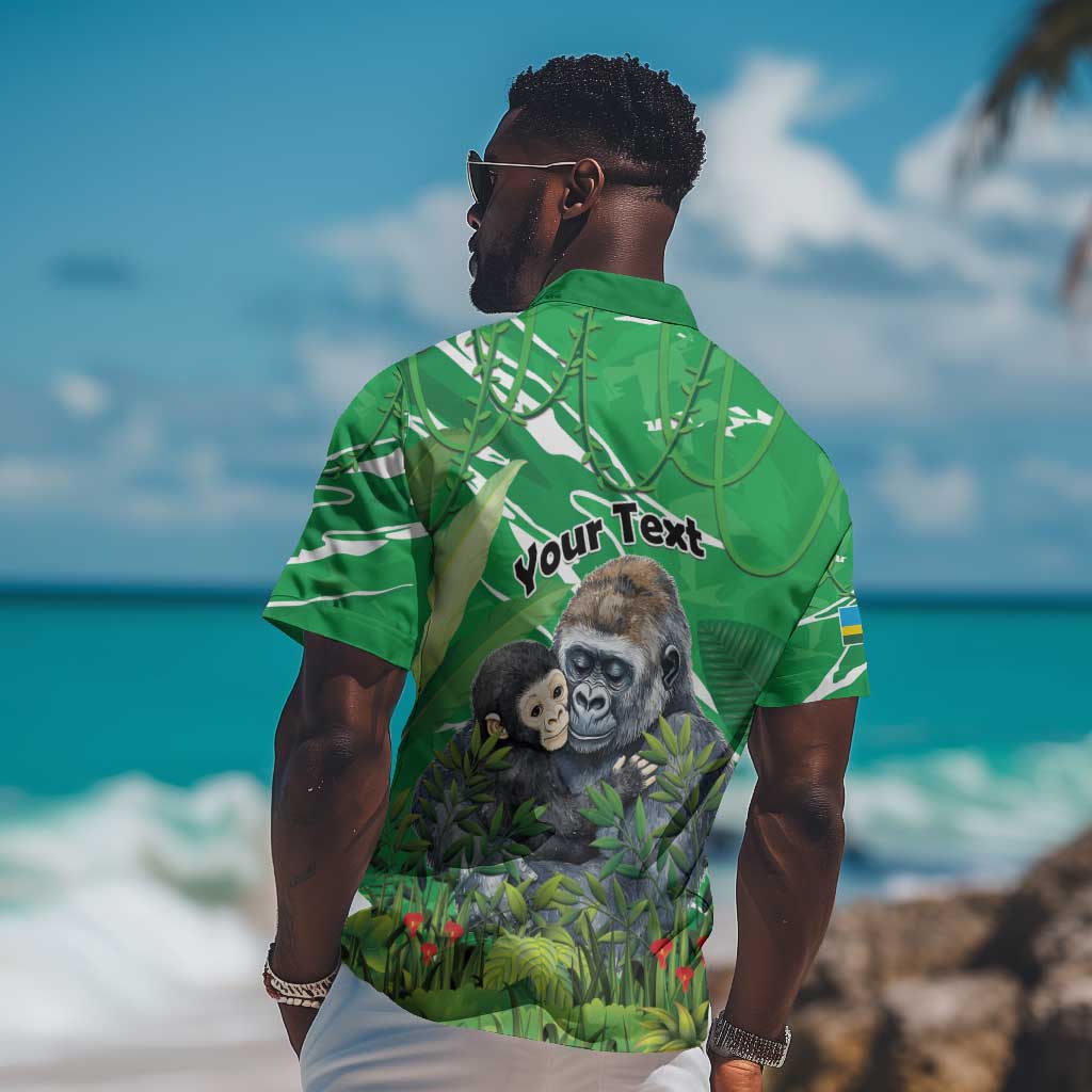 Personalized Rwanda Kwita Izina 2025 Hawaiian Shirt Gorilla Naming Day LT15