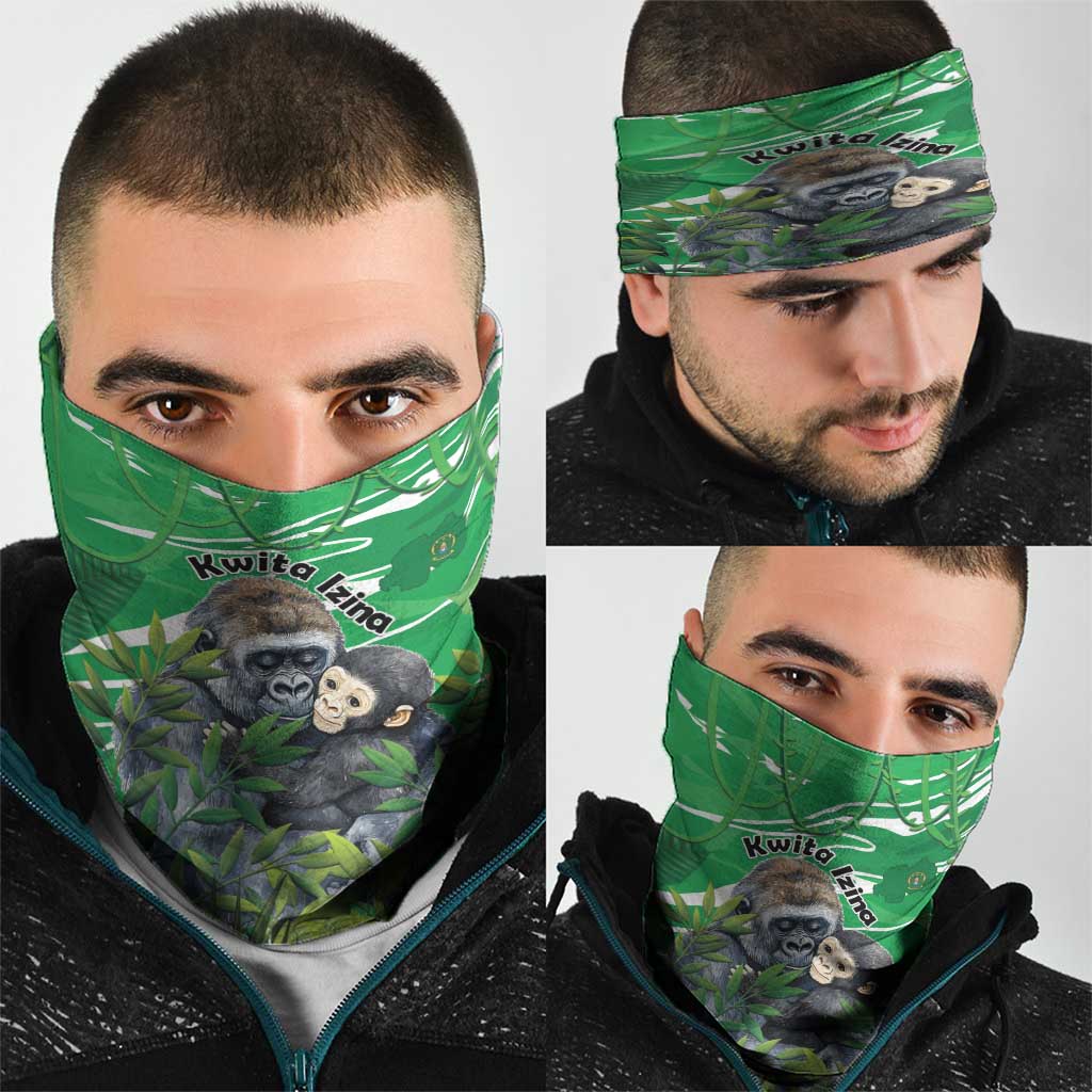 Rwanda Kwita Izina Neck Gaiter Name a Gorilla - Save a Species LT15