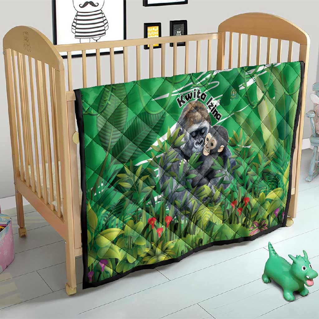 Rwanda Kwita Izina 2025 Quilt Gorilla Naming Day LT15