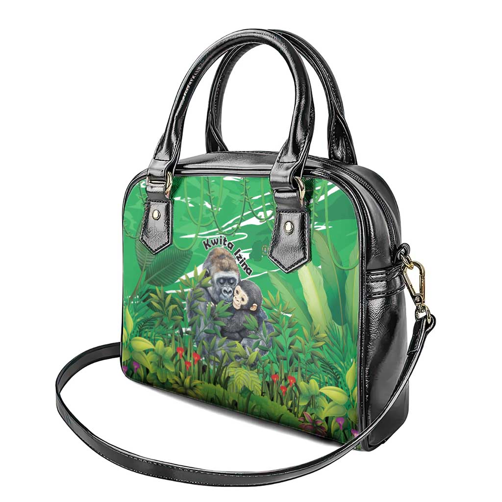 Rwanda Kwita Izina Shoulder Handbag Name a Gorilla - Save a Species LT15