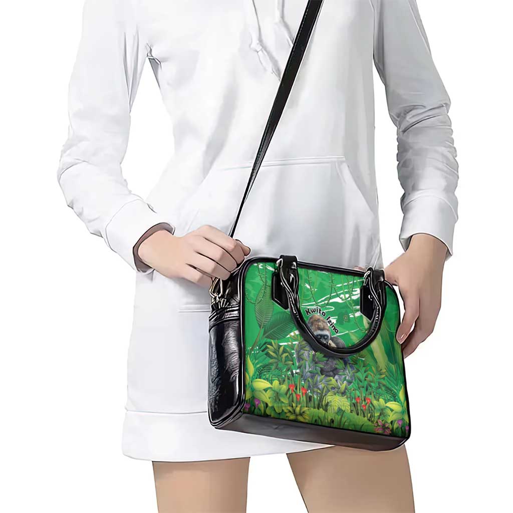 Rwanda Kwita Izina Shoulder Handbag Name a Gorilla - Save a Species LT15