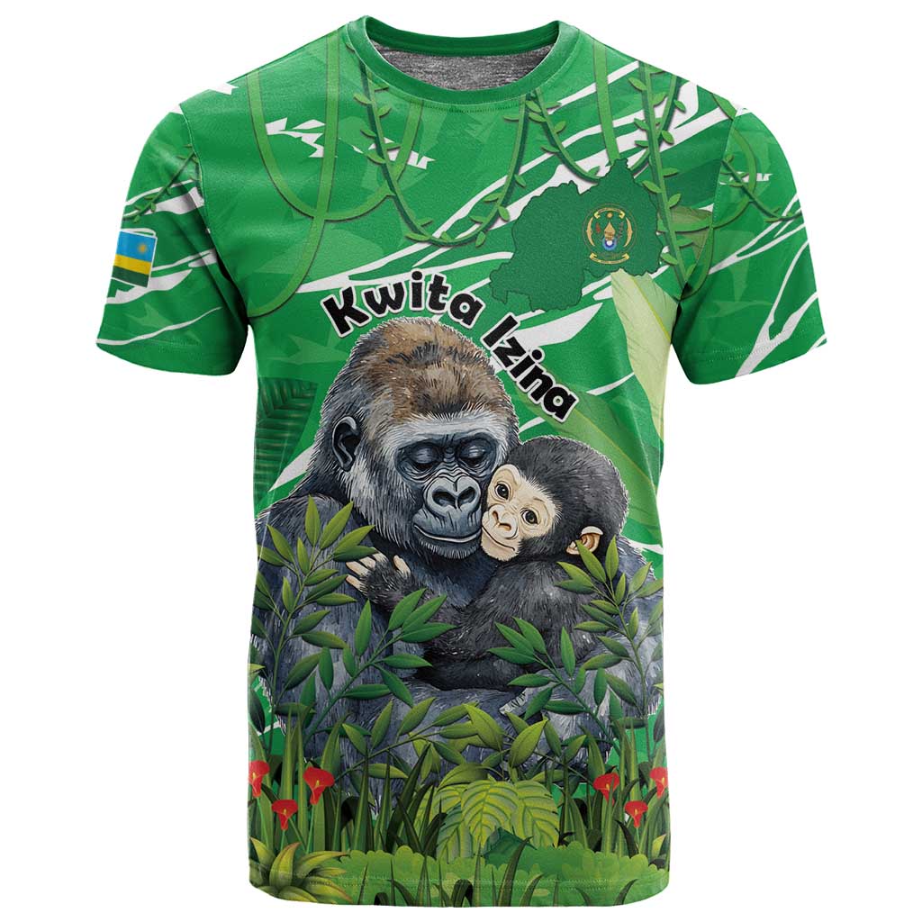 Personalized Rwanda Kwita Izina 2025 T shirt Gorilla Naming Day LT15