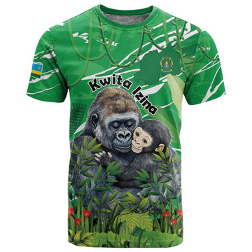 Personalized Rwanda Kwita Izina 2025 T shirt Gorilla Naming Day LT15