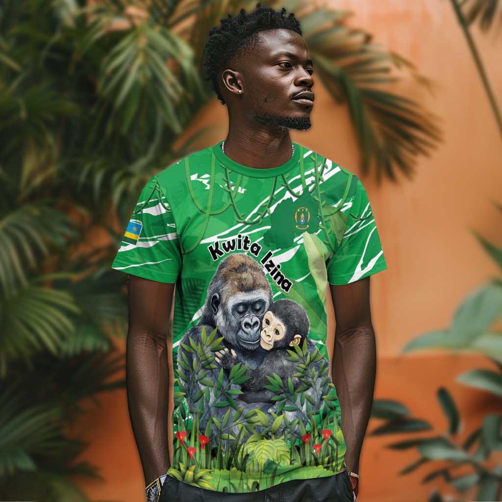 Personalized Rwanda Kwita Izina 2025 T shirt Gorilla Naming Day LT15