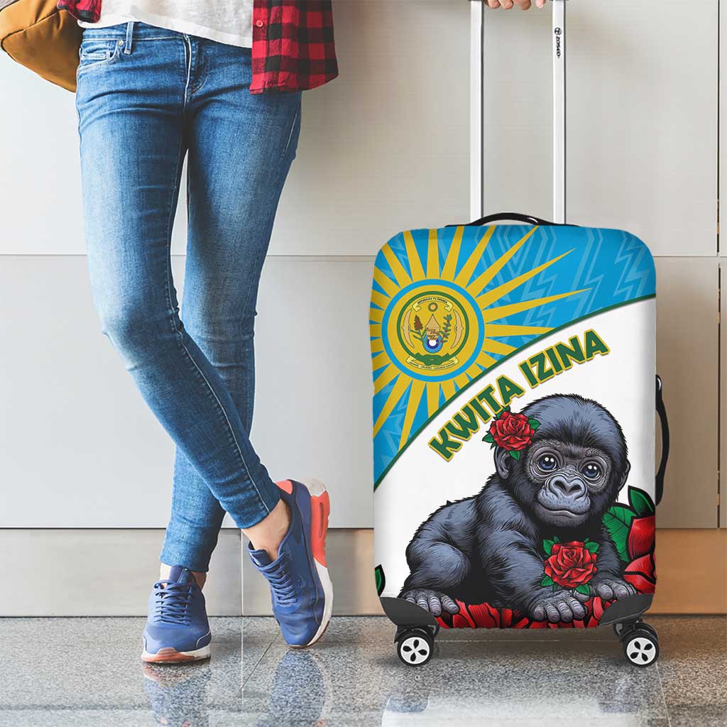 Rwanda Baby Gorilla Luggage Cover Kwita Izina 2025 LT15