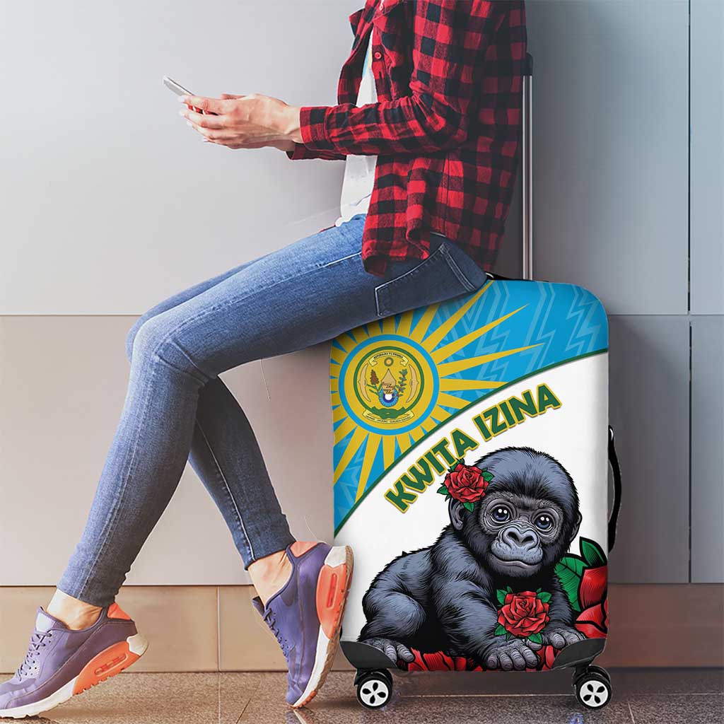 Rwanda Baby Gorilla Luggage Cover Kwita Izina 2025 LT15
