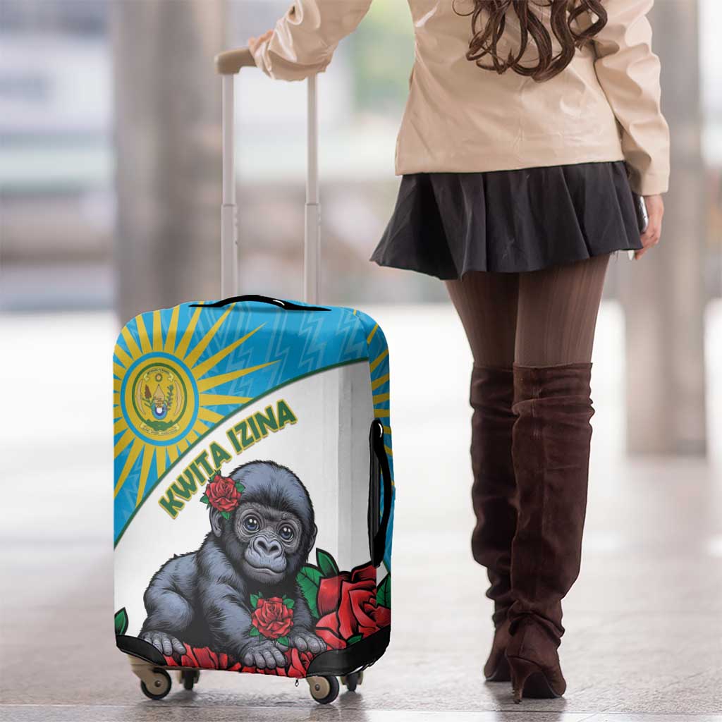 Rwanda Baby Gorilla Luggage Cover Kwita Izina 2025 LT15