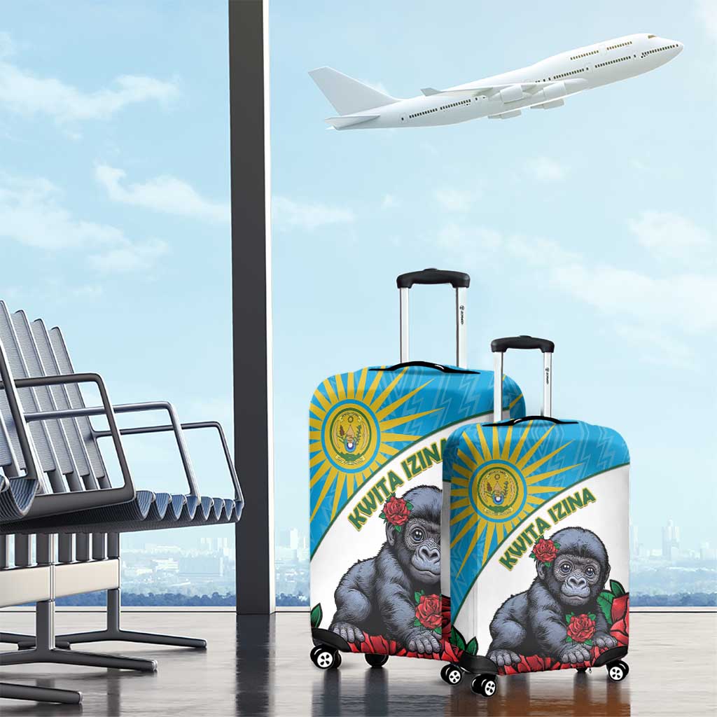 Rwanda Baby Gorilla Luggage Cover Kwita Izina 2025 LT15