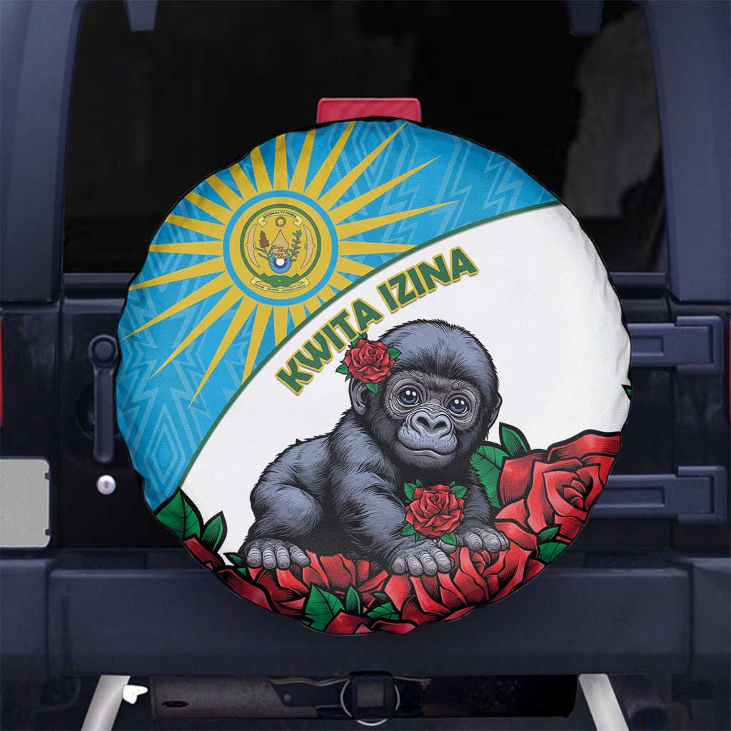 Rwanda Baby Gorilla Spare Tire Cover Kwita Izina 2025 LT15