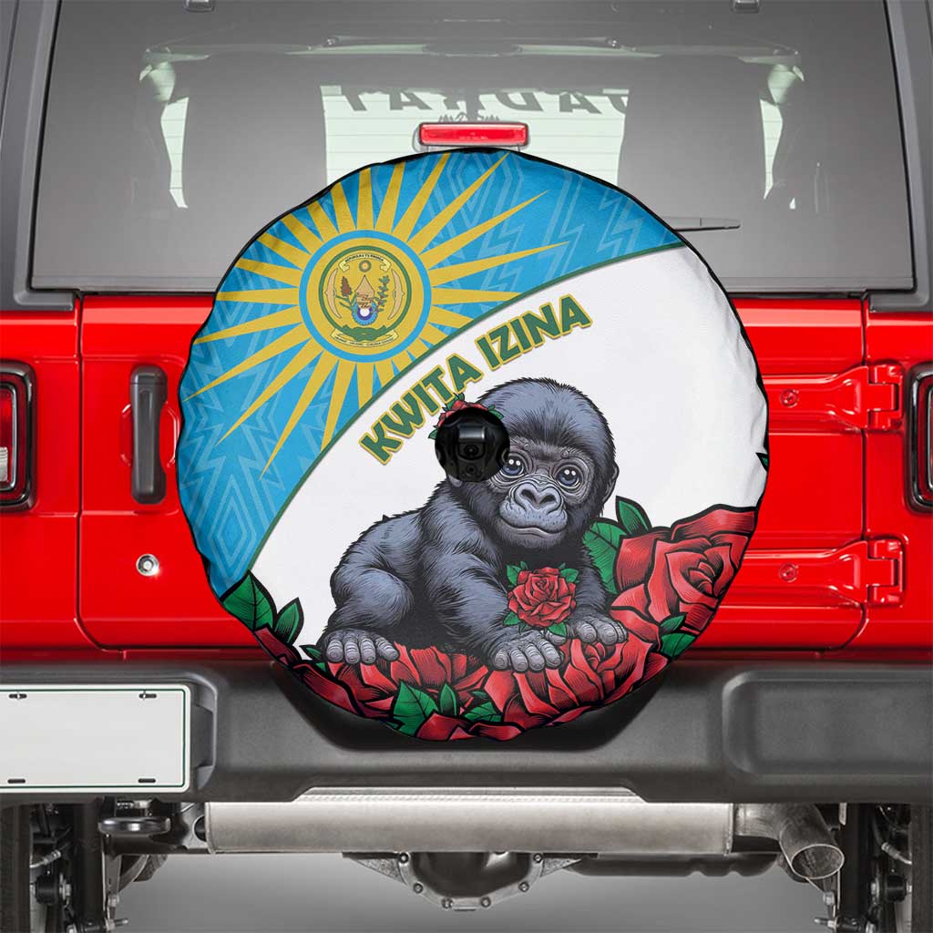 Rwanda Baby Gorilla Spare Tire Cover Kwita Izina 2025 LT15