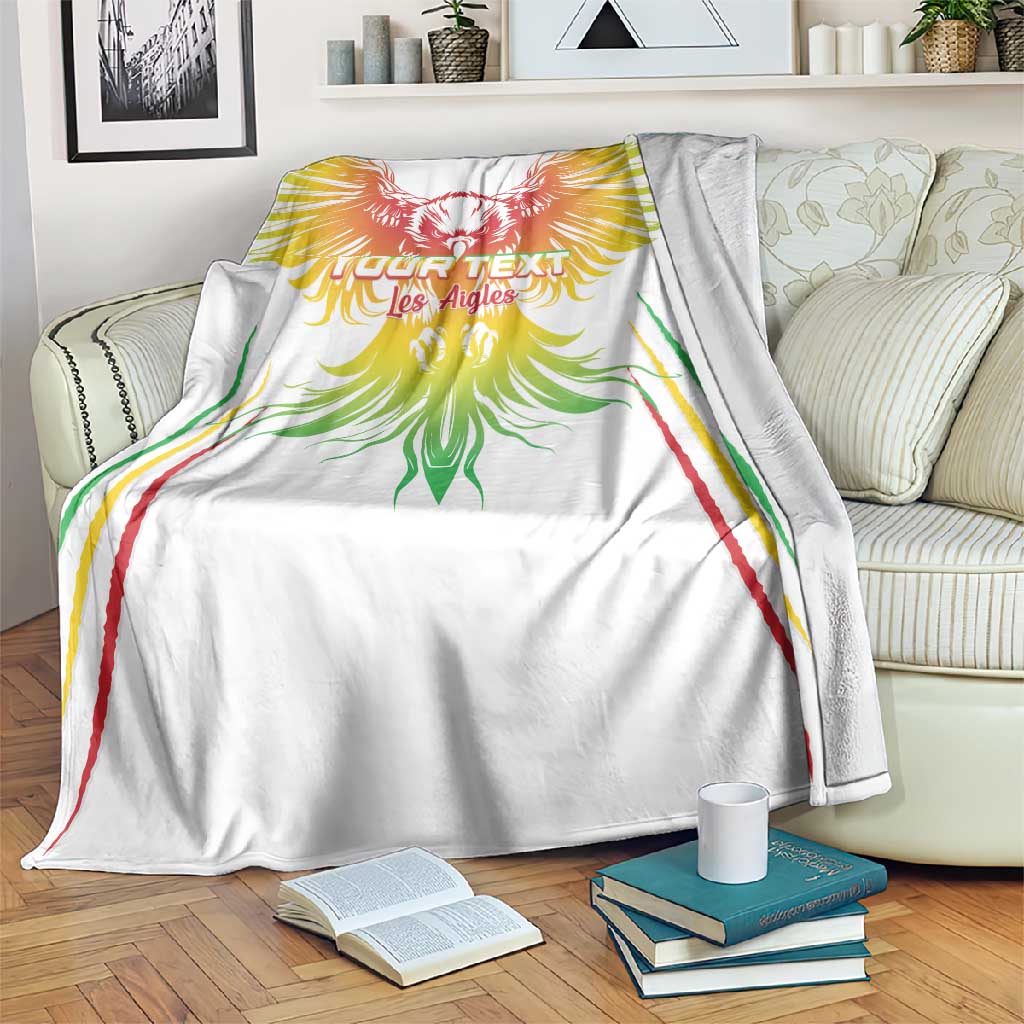 Mali Football Custom Blanket Go Eagles - White Color LT15