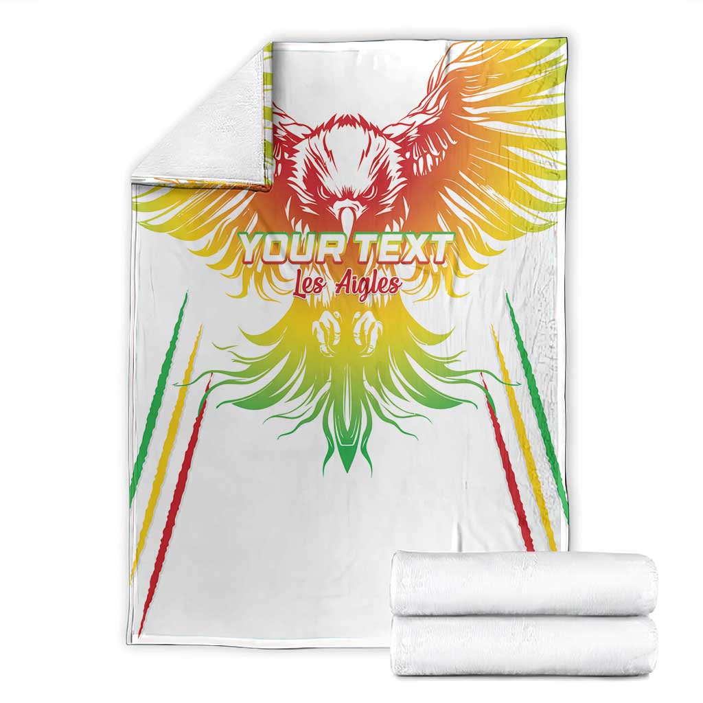 Mali Football Custom Blanket Go Eagles - White Color LT15