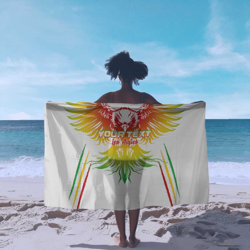 Mali Football Custom Sarong Go Eagles - White Color LT15