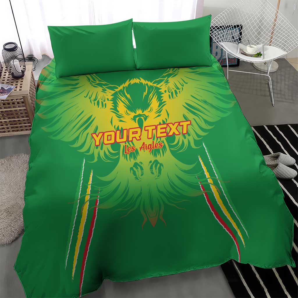 Mali Football Custom Bedding Set Go Eagles - Green Color LT15