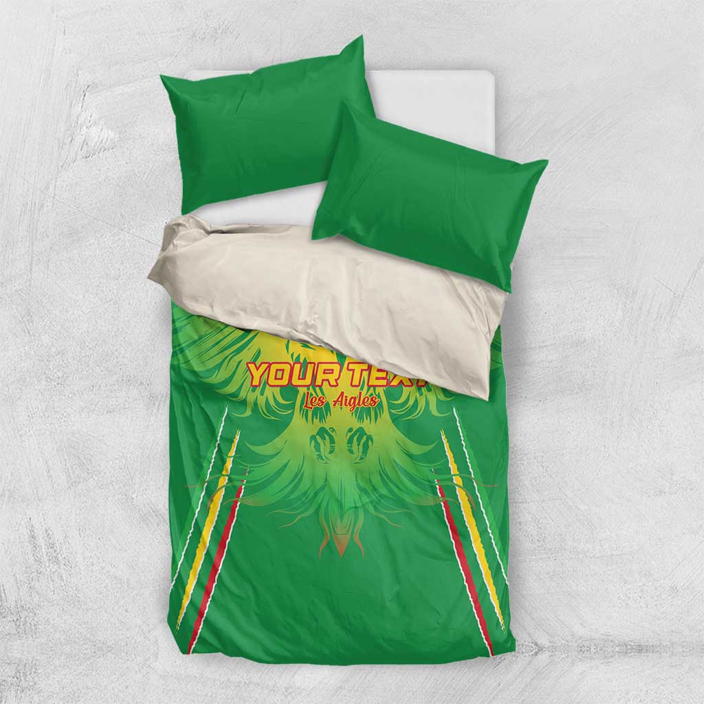 Mali Football Custom Bedding Set Go Eagles - Green Color LT15