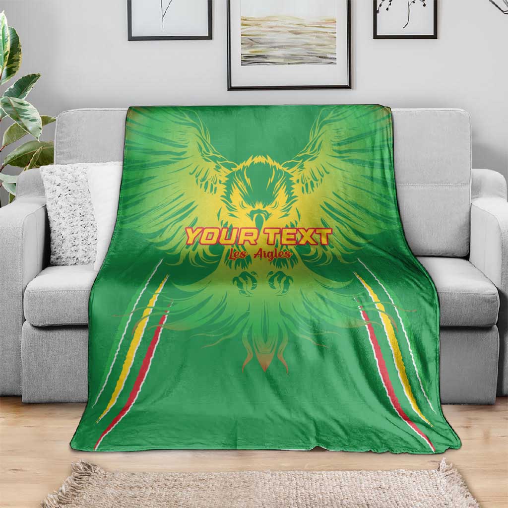 Mali Football Custom Blanket Go Eagles - Green Color LT15